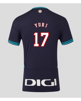 Athletic Bilbao Yuri Berchiche #17 Maglia Gara Trasferta Repliche 2025-26 Maniche Corte